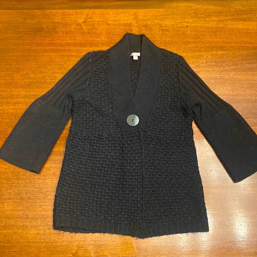 J.Jill black cardigan.